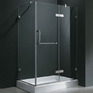 Rectangular Frameless Shower on Designer Pages