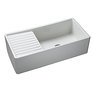 Fireclay Kitchen Sink with Drainboard on Designer Pages