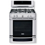 30" Dual-Fuel Freestanding Range with Wave-Touch® Controls on Designer Pages