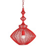 Modern Red Wire Pendant on Designer Pages
